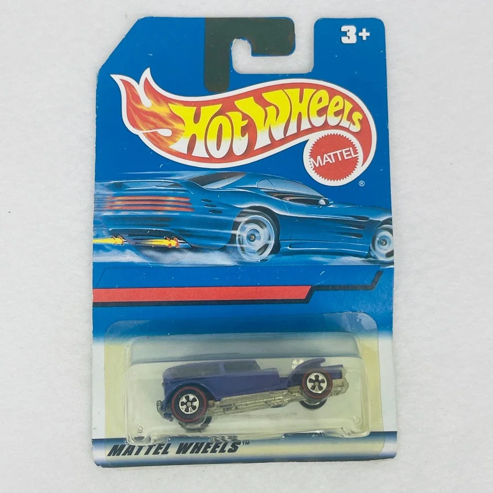 Hot Wheels The Demon Purple Redline Wheels Vintage Style Diecast Car 1:64 Scale